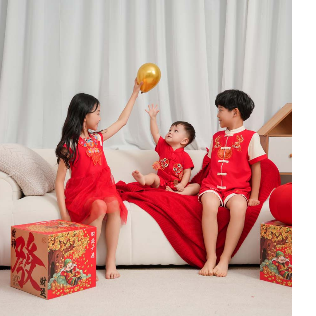 Baby chinese hotsell new year outfit