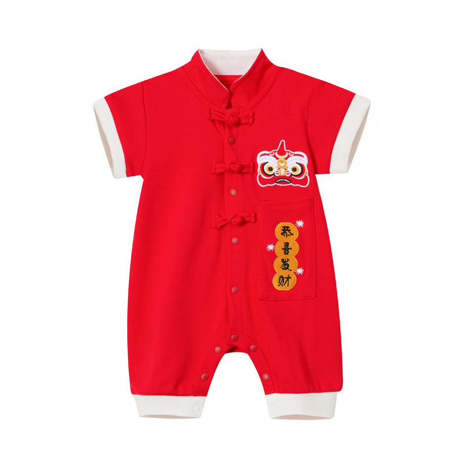 Baby cheongsam clearance romper