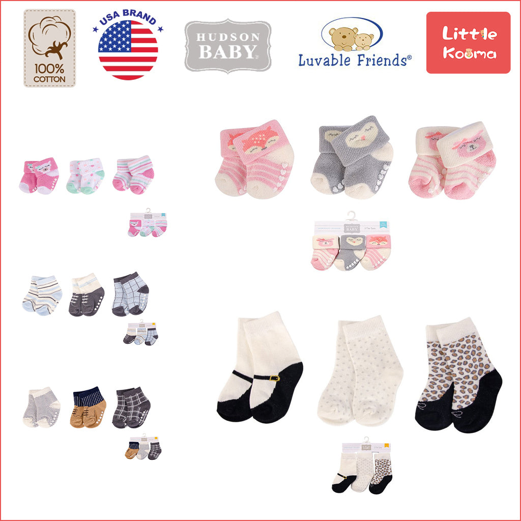 Hudson Baby New Born Socks