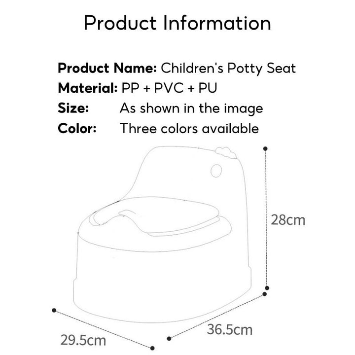 Baby Toddler Infant Boy Girl Plastic Cute Dinosaur Potty Training Seat Potty Toilet Chair With Closing Lid