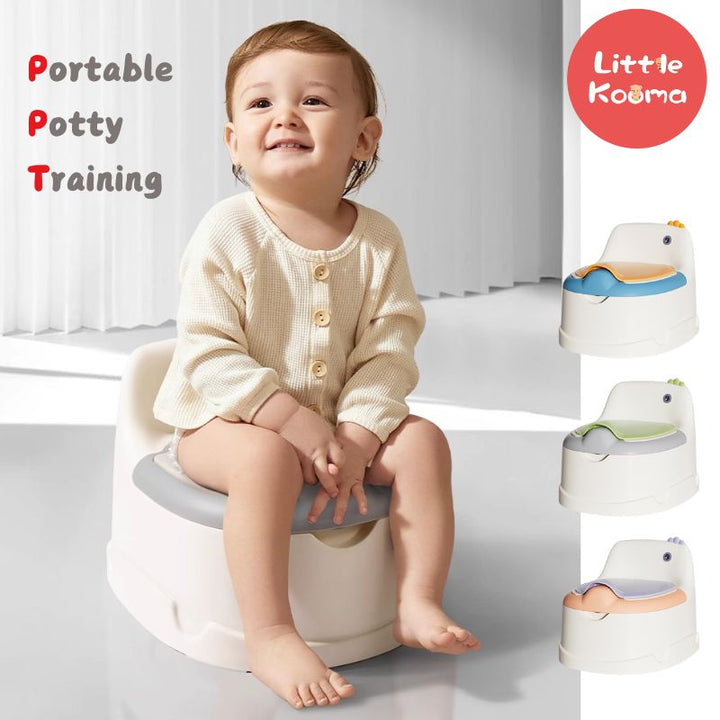 Baby Toddler Infant Boy Girl Plastic Cute Dinosaur Potty Training Seat Potty Toilet Chair With Closing Lid