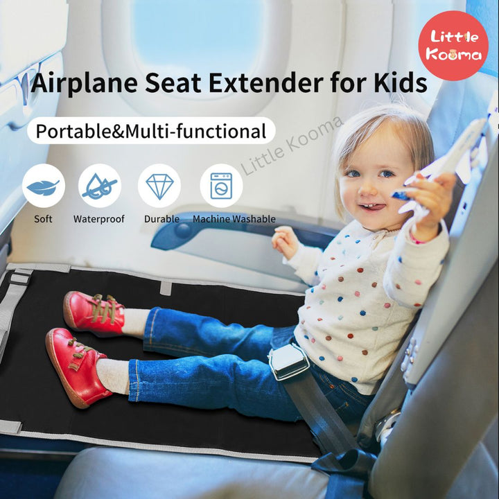 Baby Kids Portable Airplane Seat Extender Adjustable Buckles