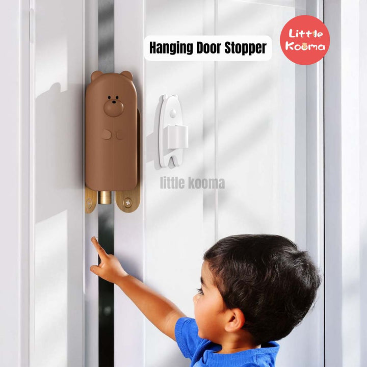 Hanging Door Stopper – Soft, Anti-Pinch Door Cushion for Baby Safety & Quiet Closing