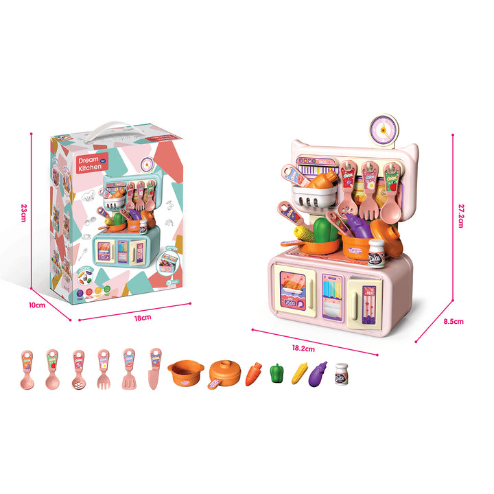 Baby Toddler Kids' Dream Kitchen Toy Pretend Play - Little Kooma