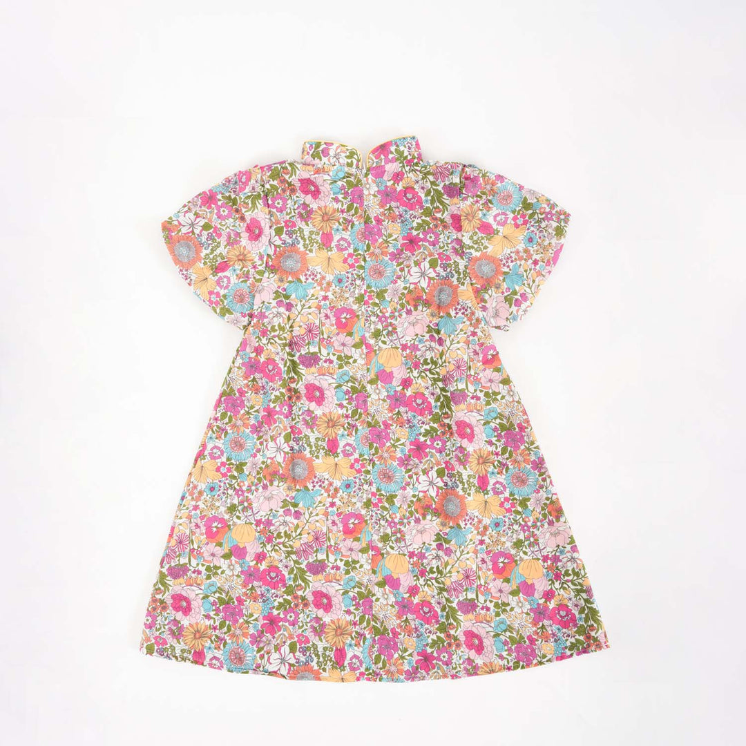 Floral Baby Kids Girl Cheongsam Dress 0854