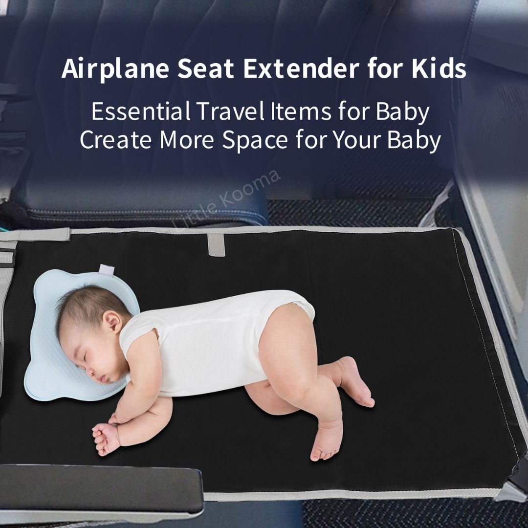 Baby Kids Portable Airplane Seat Extender Adjustable Buckles