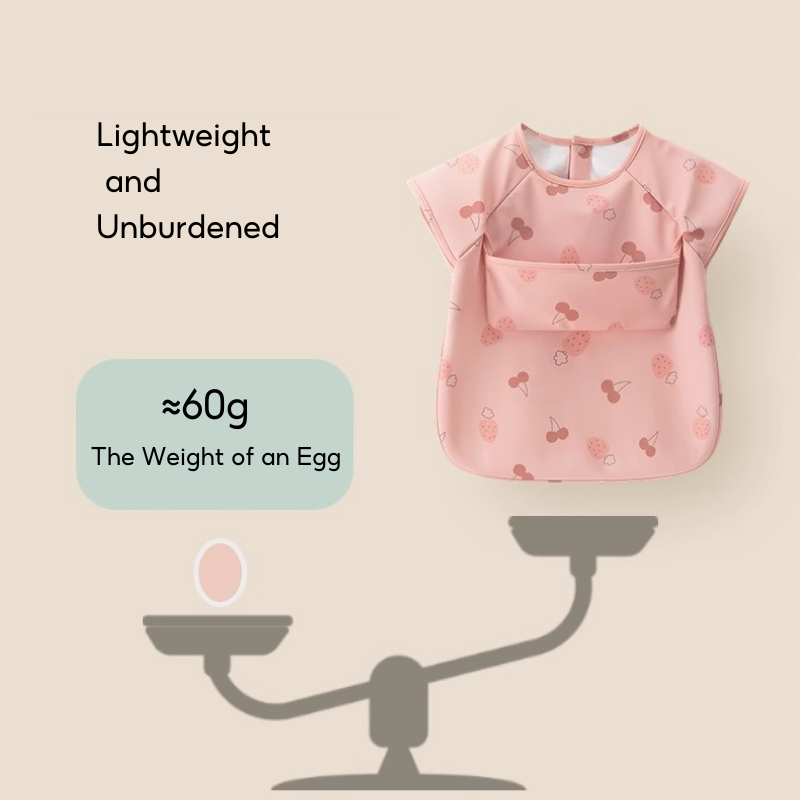 Baby Sleeveless Smock Waterproof PU Coverall