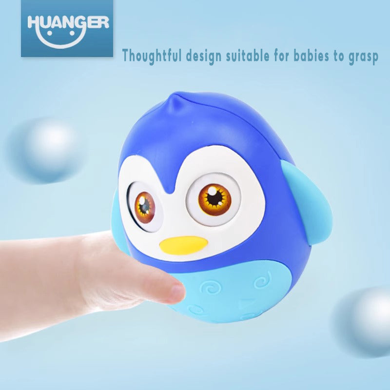 Huanger Penguin Tumbler Roly-poly Toy Baby Children Gift Early Education Toys - Little Kooma