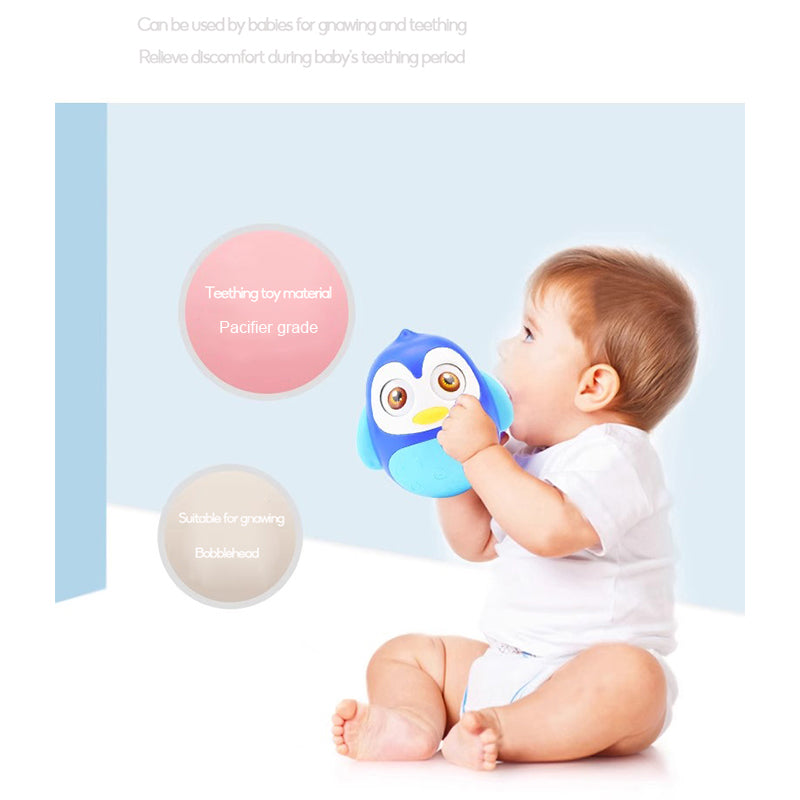 Huanger Penguin Tumbler Roly-poly Toy Baby Children Gift Early Education Toys - Little Kooma