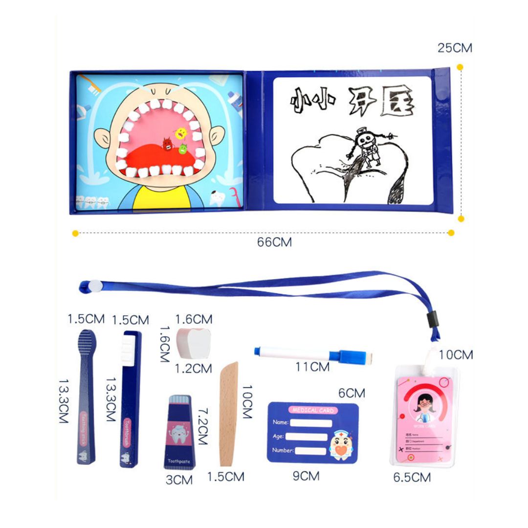 Little Dentist Write n Draw Play Set 3 Years +