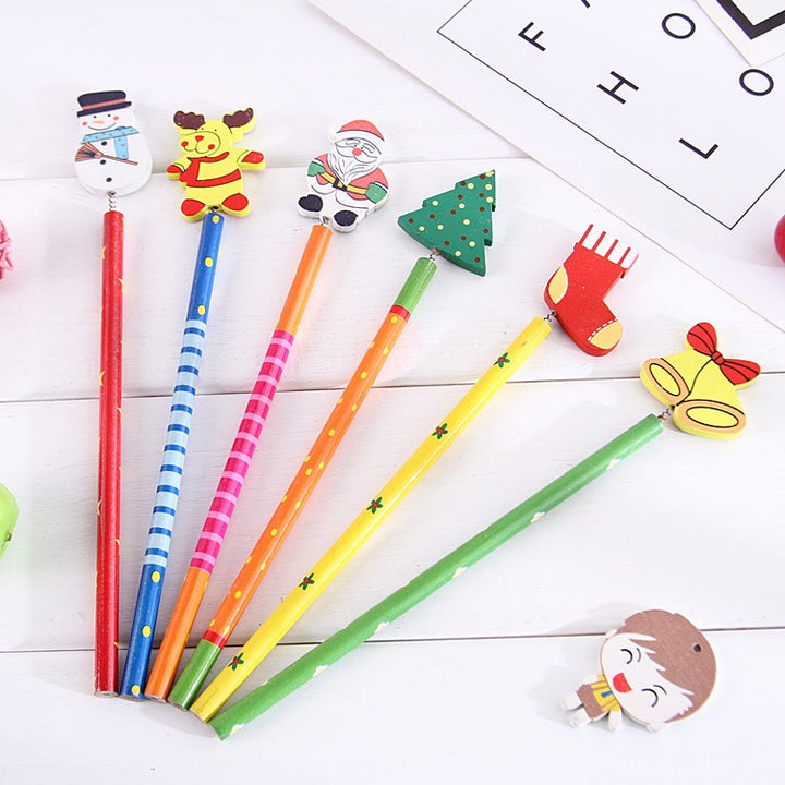 Kids Cartoon Pencil Clearance Sale Christmas Gift 3 Years +