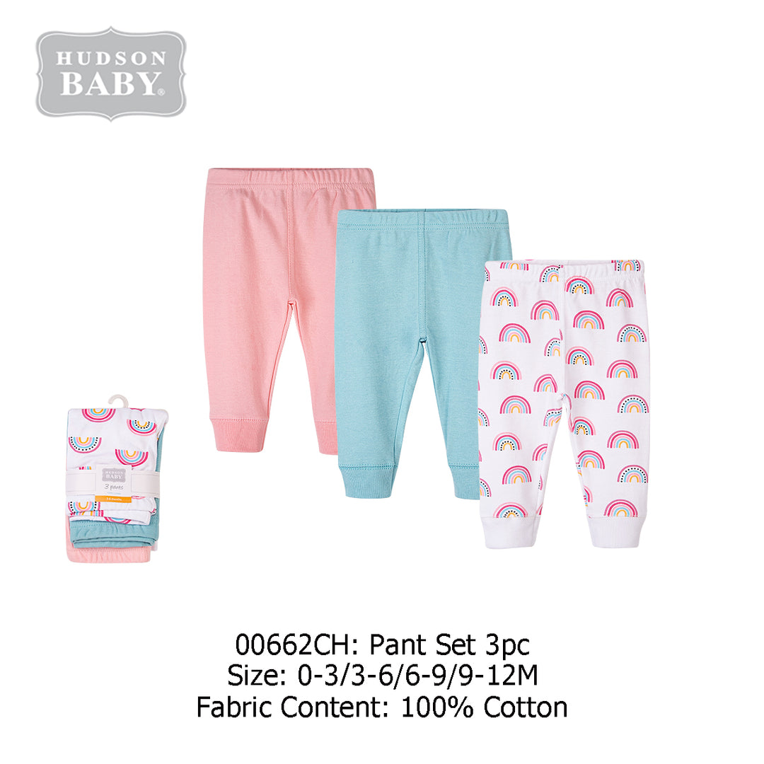 Hudson Baby Boys Pants 3 Pairs Pack 00662CH - Little Kooma