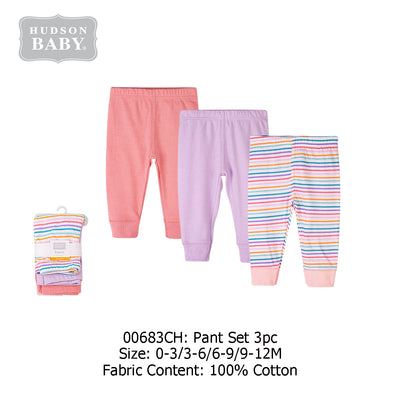 Hudson Baby Boys Pants 3 Pairs Pack 00683CH - Little Kooma