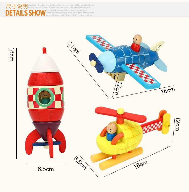 Wooden Blocks Toys Clearance Sale 3 Years + - Little Kooma