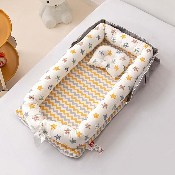 Baby Portable Foldable Cot Travel Bed Newborn Safety Bed Sleep By Your Side Baby Nest Lounger