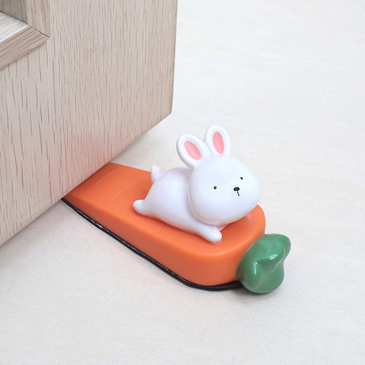 Baby Kids Childproof Non-slip Soft Rubber Epoxy Anti-pinch Door Stopper - Little Kooma