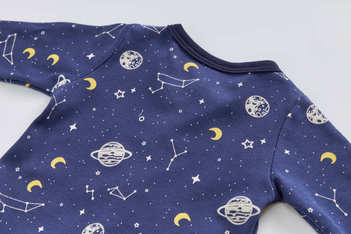 Baby Boy Cotton Sleepsuit Space All In One Jumpsuit