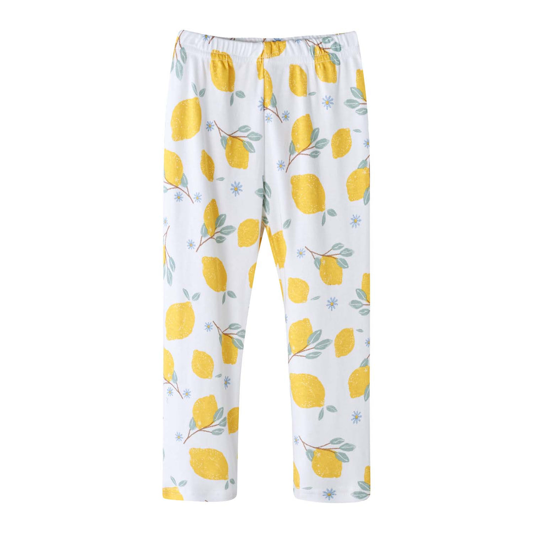 Baby Kids Pajamas Lemon Top n Pants Set