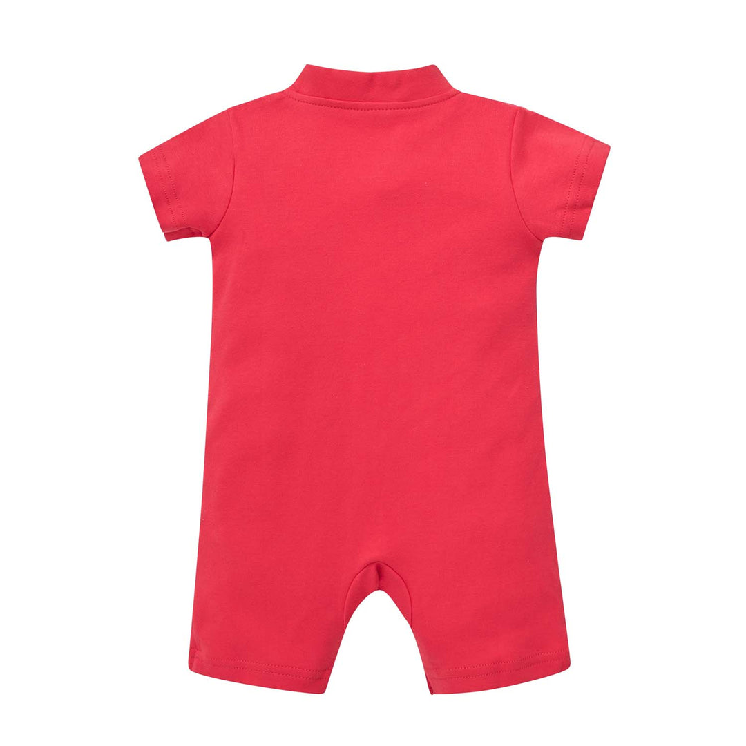 Singapore Souvenir Gift Baby Unisex Red Cheongsam Romper Ruyi Lock Chinese New Year Outfit