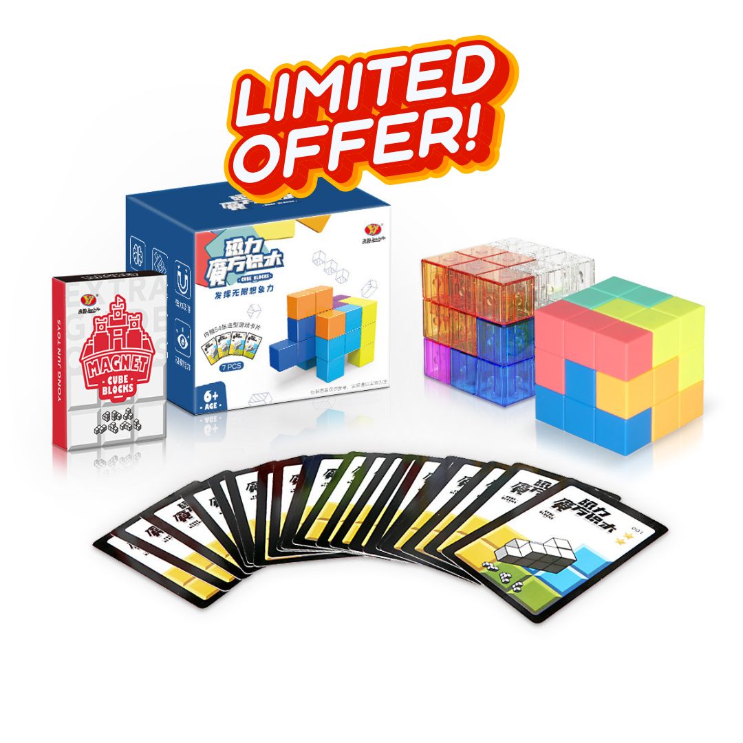 Rubik's Cube Puzzles Toys Clearance Sale 3 Years + - Little Kooma