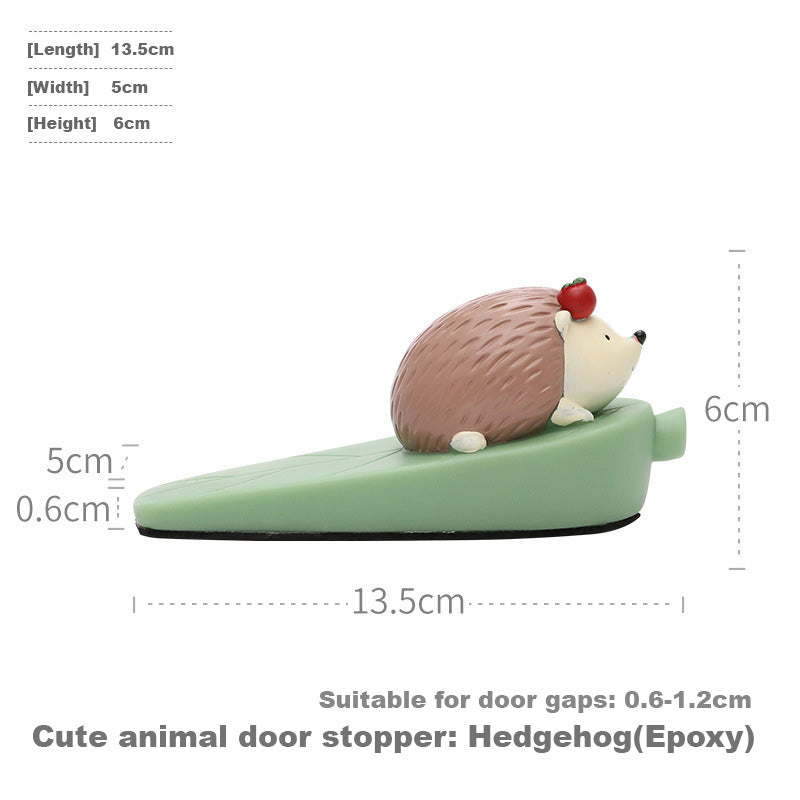 Baby Kids Childproof Non-slip Soft Rubber Epoxy Anti-pinch Door Stopper - Little Kooma