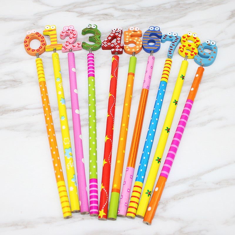 Kids Cartoon Pencil Clearance Sale Christmas Gift 3 Years +