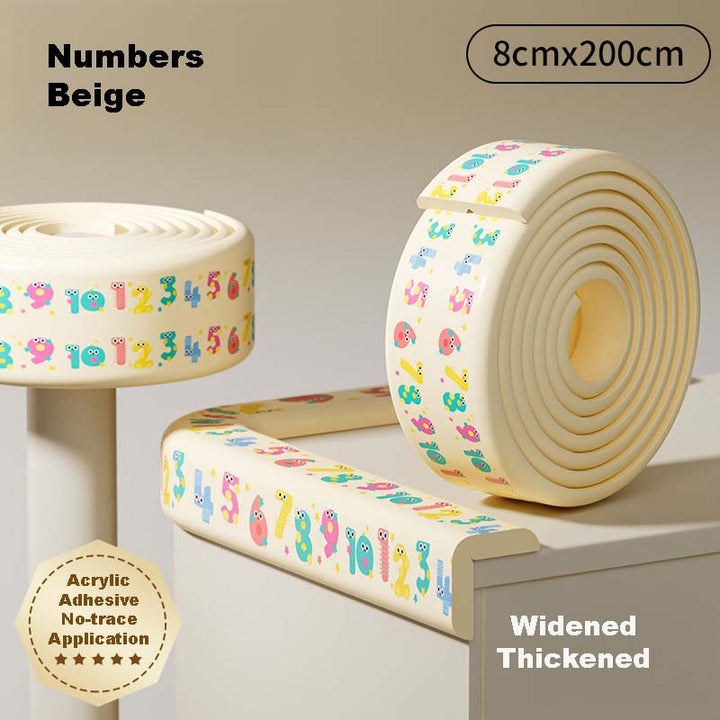 Baby Kids Safety Desk Table Edge Cushion Cover Protector Corner Guard Bumper Anti-Collision Edge Strip Protector