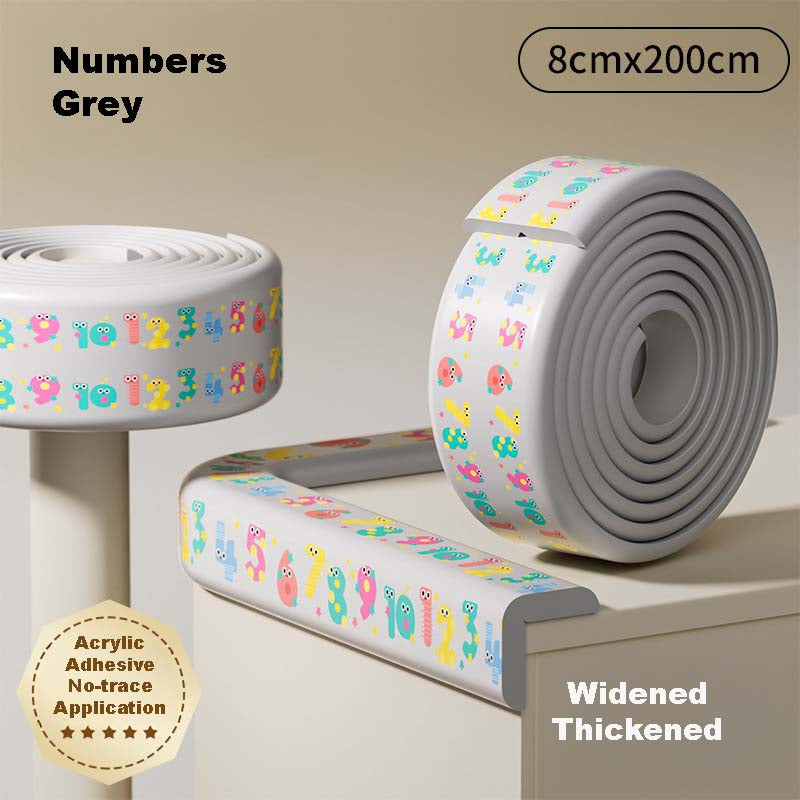 Baby Kids Safety Desk Table Edge Cushion Cover Protector Corner Guard Bumper Anti-Collision Edge Strip Protector