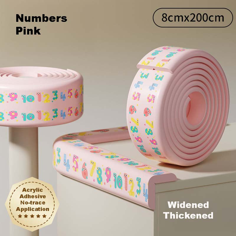 Baby Kids Safety Desk Table Edge Cushion Cover Protector Corner Guard Bumper Anti-Collision Edge Strip Protector