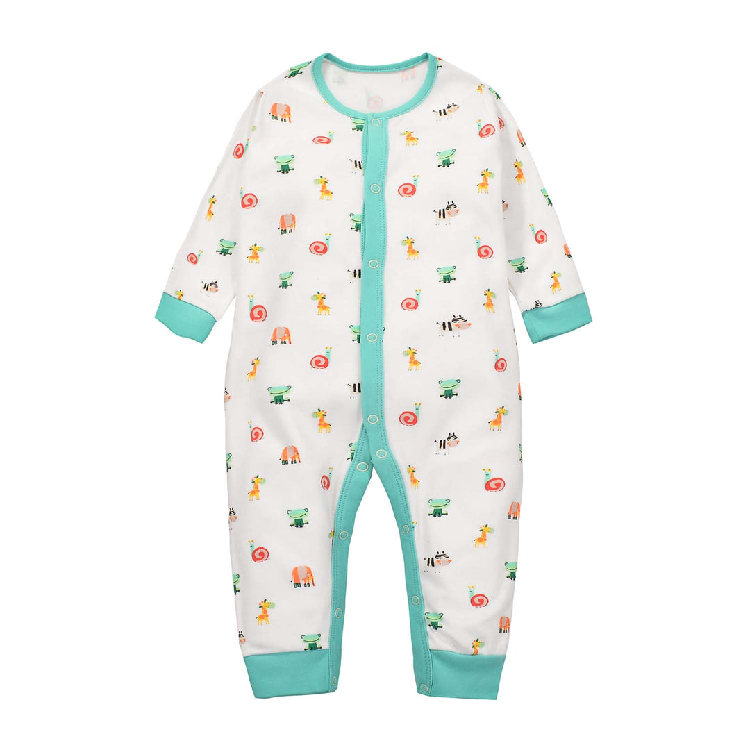 Baby Sleepsuit Snail Frog Elephant Jumpsuit All In One - Little Kooma