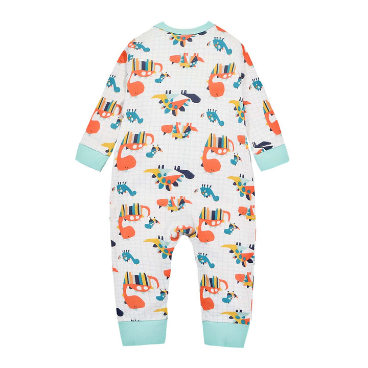 Baby Sleepsuit Dinosaur Jumpsuit All In One - Little Kooma