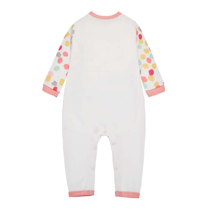 Baby Bear Colorful Sleeves Jumpsuit All In One - Little Kooma