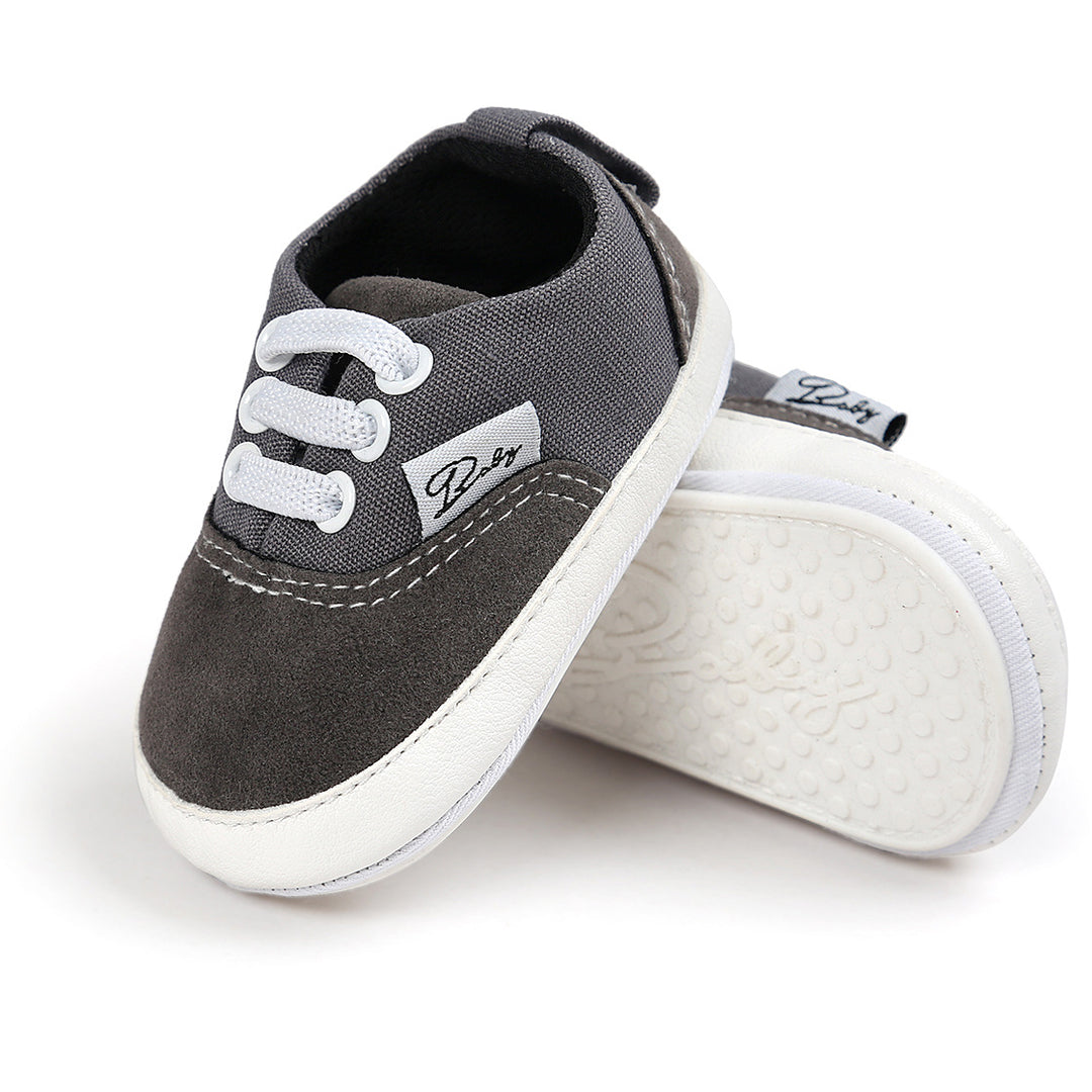 Baby Boy Anti-slip Denim Canvas Shoes Sneaker - Little Kooma