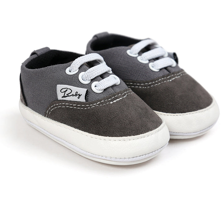 Baby Boy Anti-slip Denim Canvas Shoes Sneaker - Little Kooma