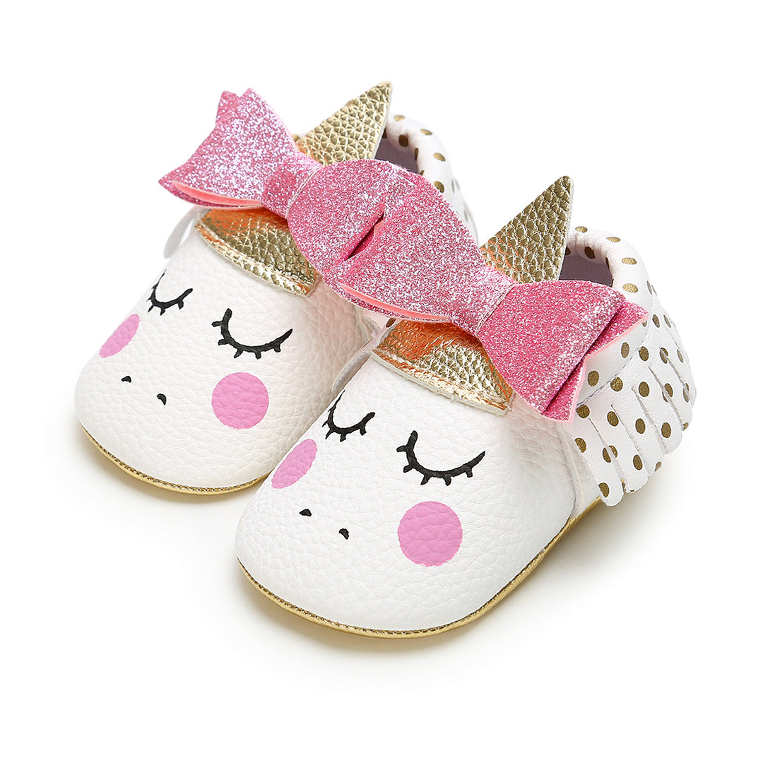 Baby Girl Unicorn Shoes - 0912 - Little Kooma