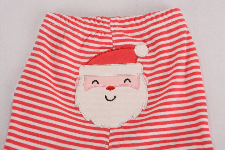 Baby Christmas Outfit My First Christmas Long Sleeve Bodysuit n Pants Two Piece Set - Little Kooma