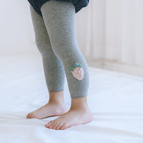 Baby Kid Girls Fruit Leggings - Little Kooma