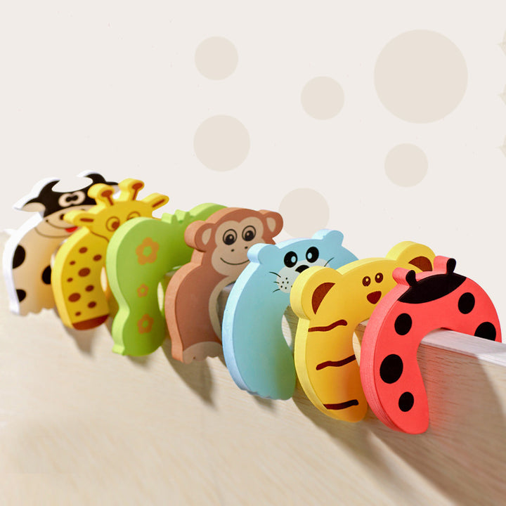 Baby Kids EVA Door Pinch Guards Door Stopper Anti Slam Door - Little Kooma