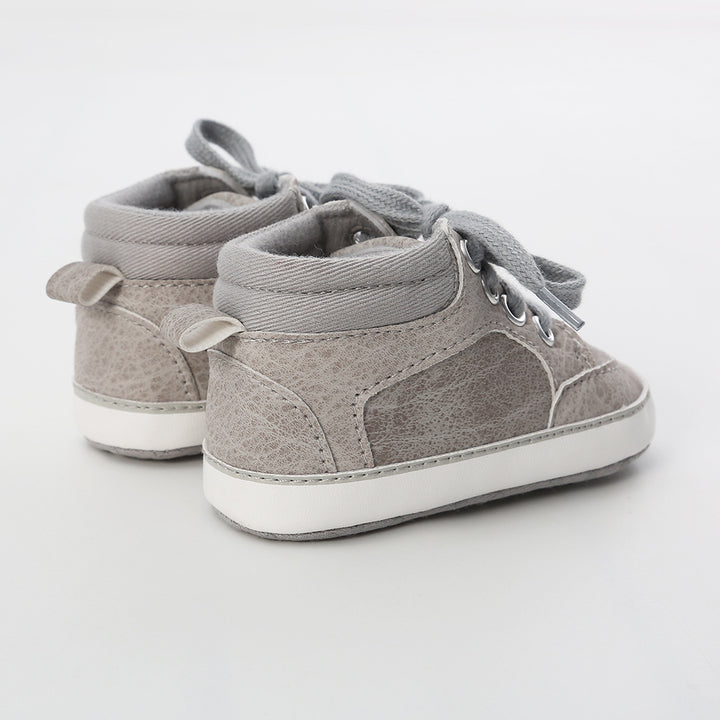 Baby Boy PU Leather Sneakers - 0912 - Little Kooma