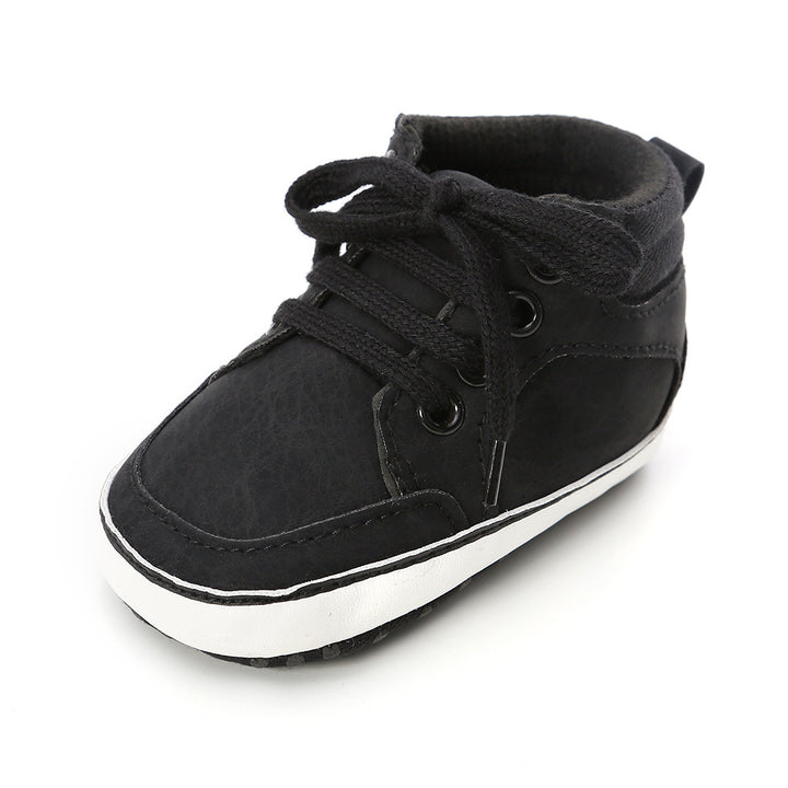 Baby Boy PU Leather Sneakers - 0912 - Little Kooma