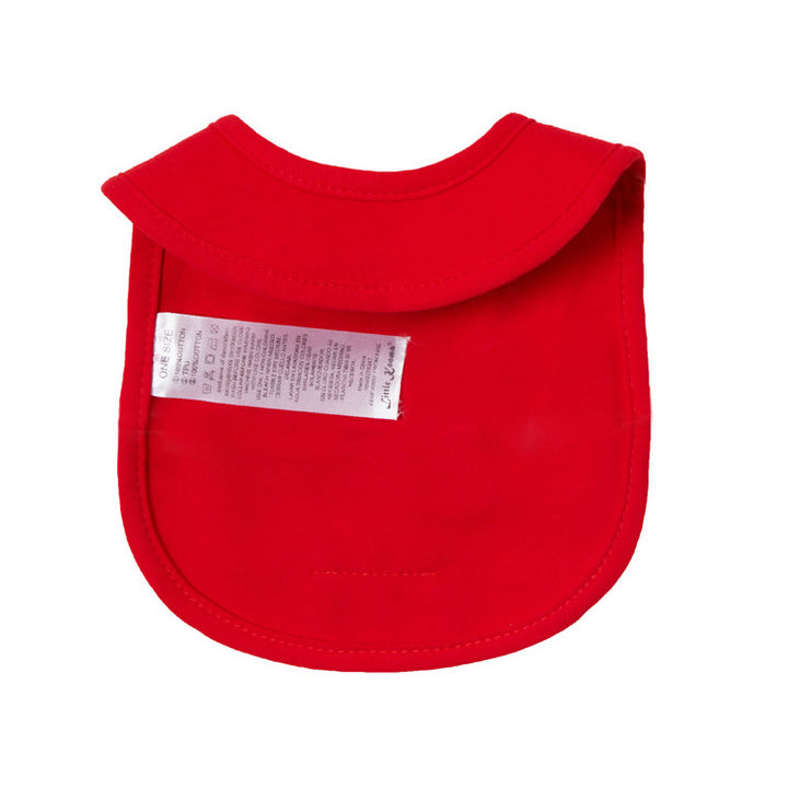 Chinese New Year Red Waterproof Bibs Dancing Lion Little Fish Designs Limited Edition For CNY Bibs - Little Kooma