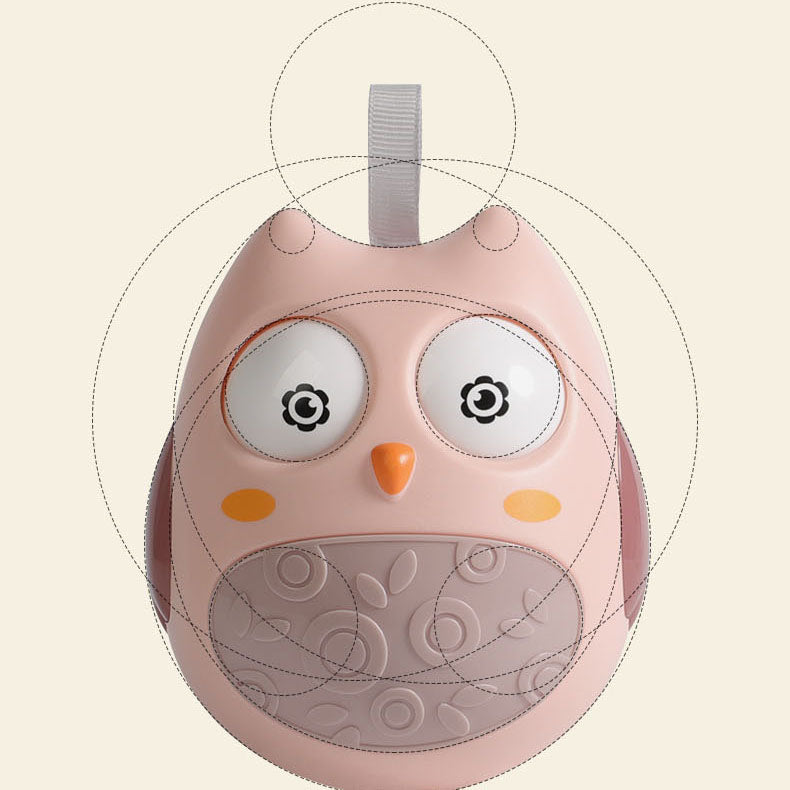 Babycare Owl Tumbler Roly-poly Toy Baby Children Gift Early Education Toys - Little Kooma