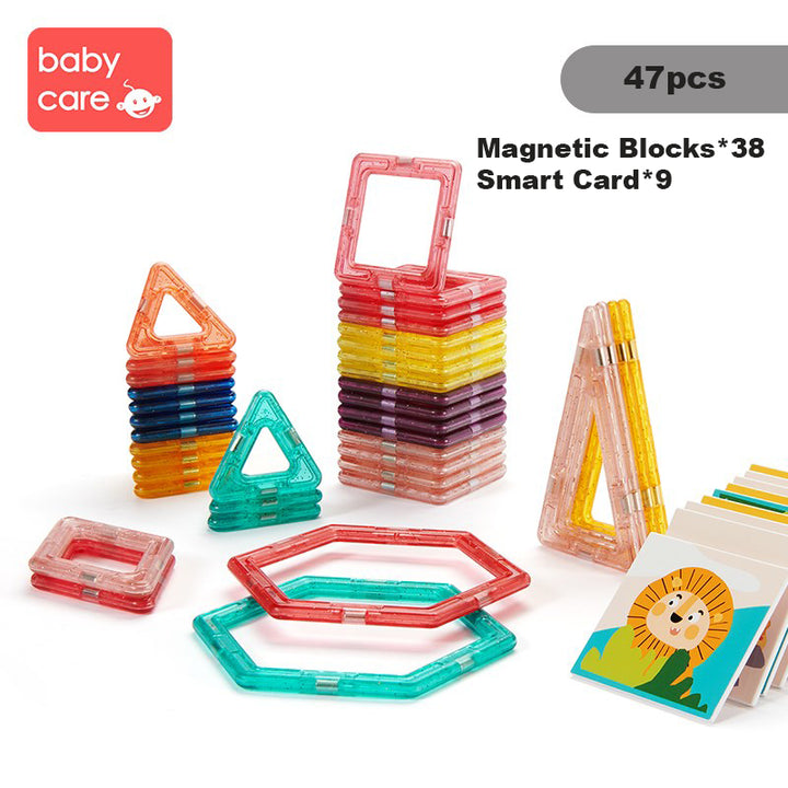 Babycare Baby & Kids Magnetic Building Blocks Set Early Educational Toy - Little Kooma