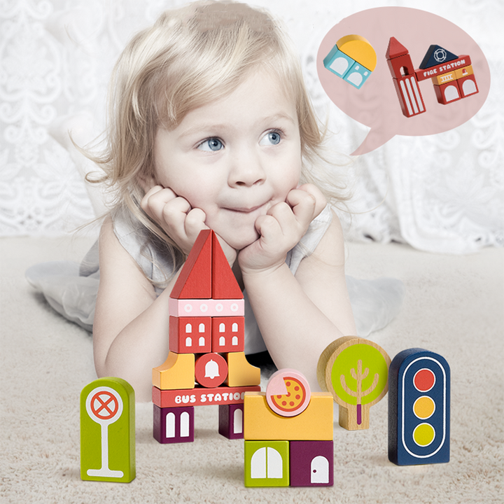 Babycare Creative City Blocks - Little Kooma