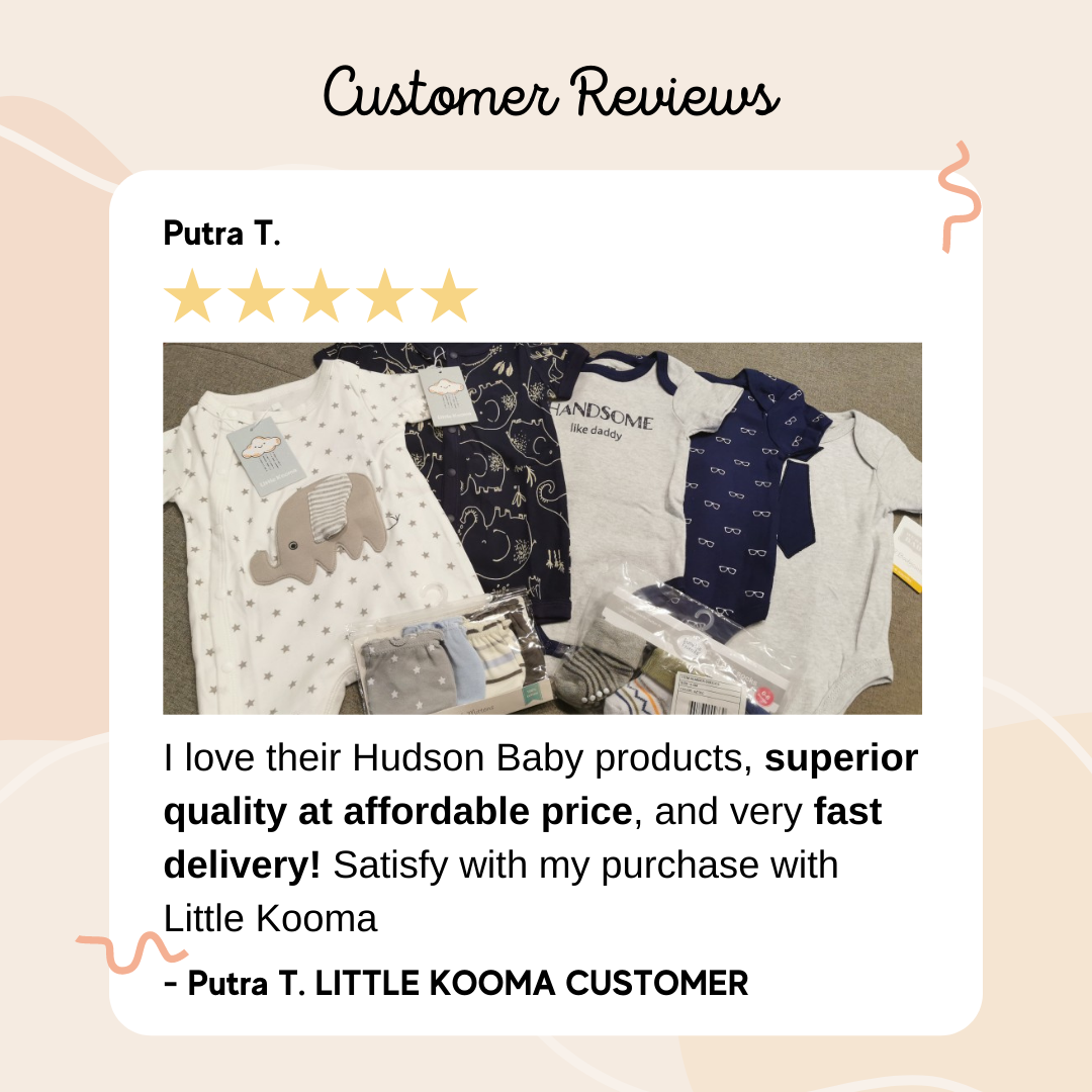 Hudson Baby Bodysuit Sleepsuit Bib 3 Piece Layette Set 00989CH Baby Bear - Little Kooma