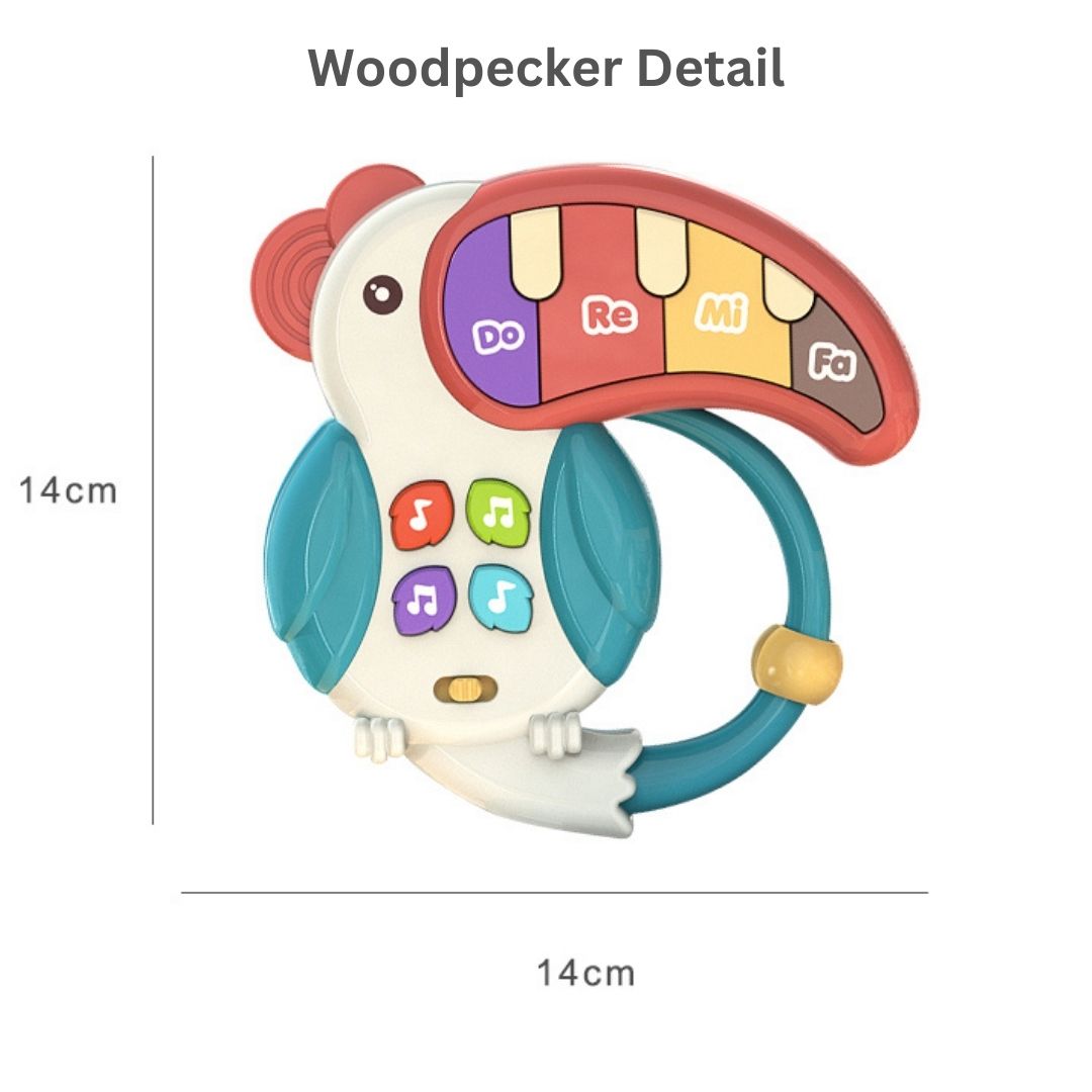 Kids Animal Toy Piano Musical Instruments For 18m Above Best For Early Education - Little Kooma