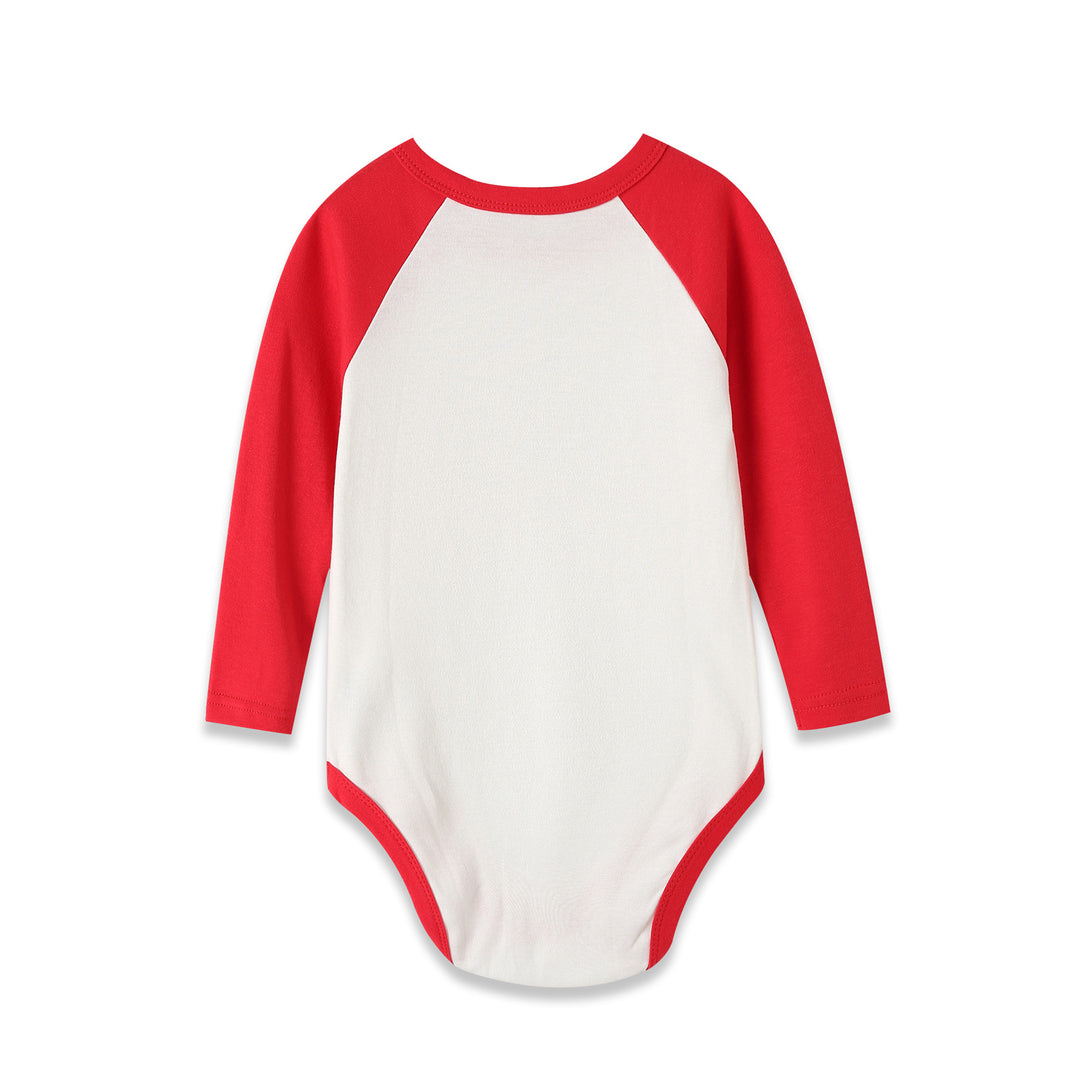 Baby Christmas Outfit Merry Christmas Santa Long Sleeve Bodysuit n Pants Two Piece Set - Little Kooma