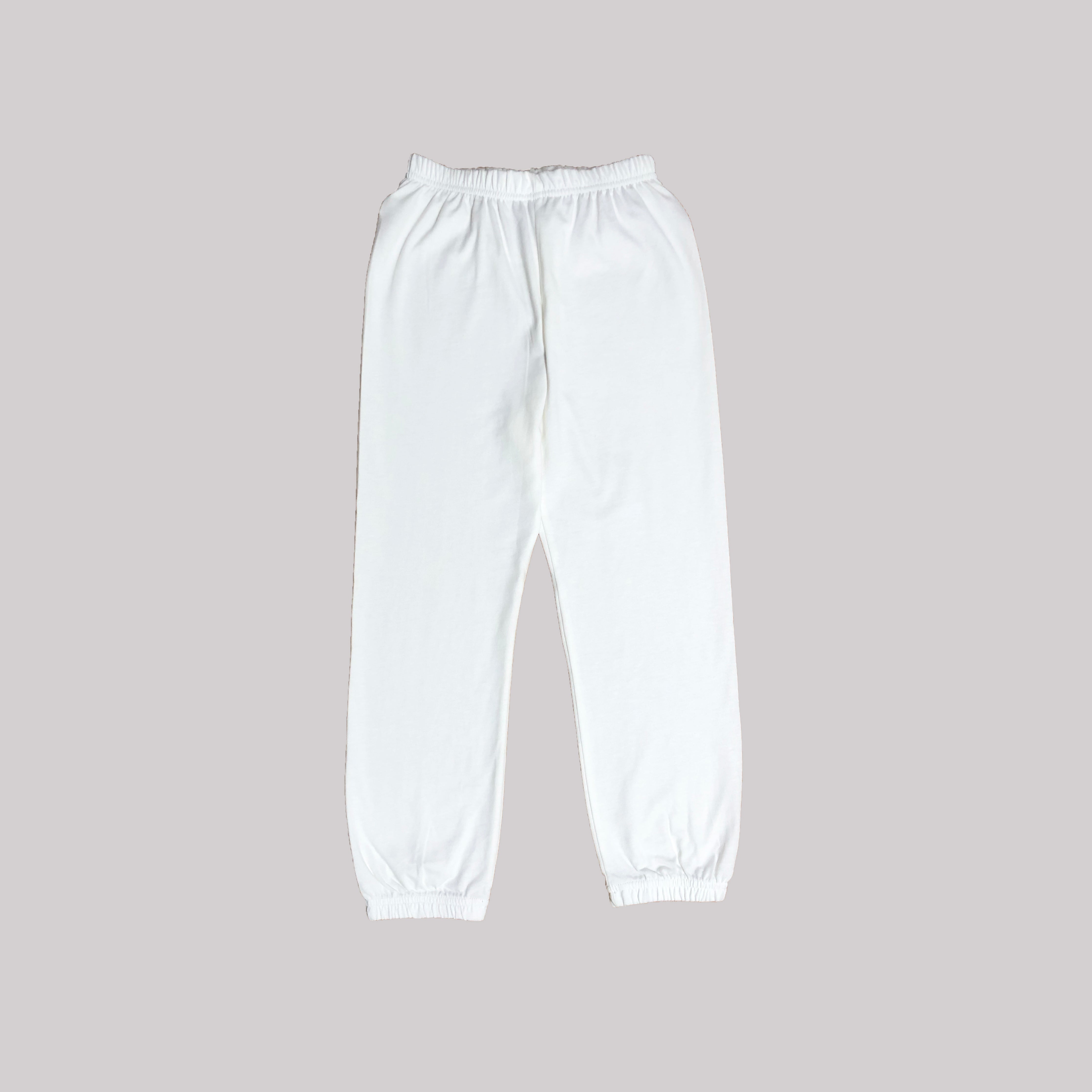 (Old Version) Kids Plain White Long Pants - National Day Celebration ...