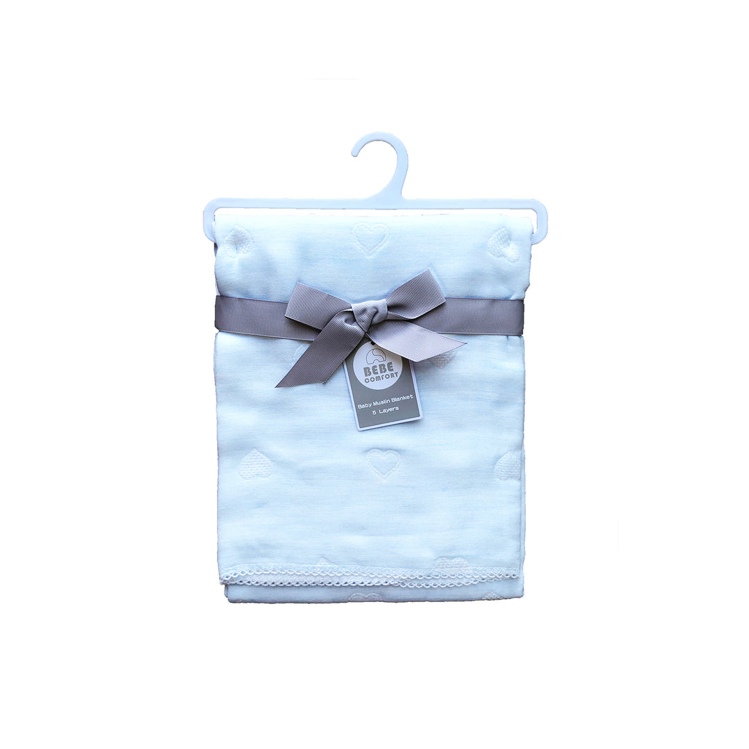 Baby Personalised 5 Layers Super Soft Muslin Blanket - Little Kooma