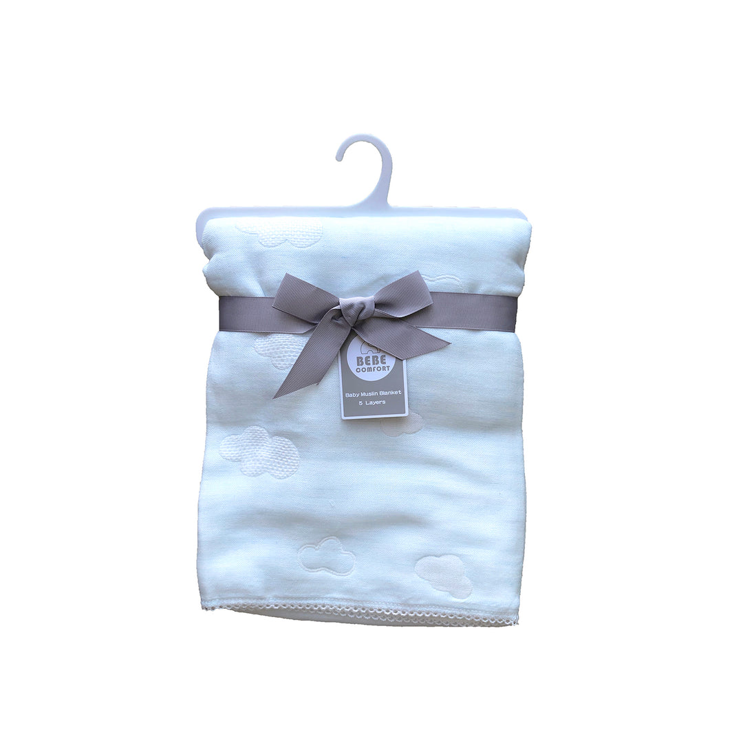 Baby Personalised 5 Layers Super Soft Muslin Blanket - Little Kooma